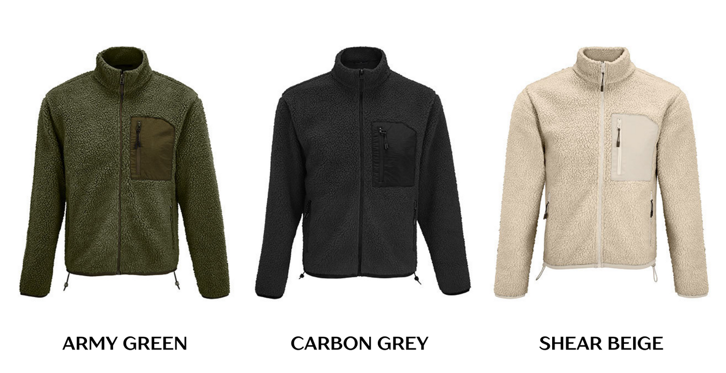 Gepersonaliseerde Teddy Sherpa Jacket