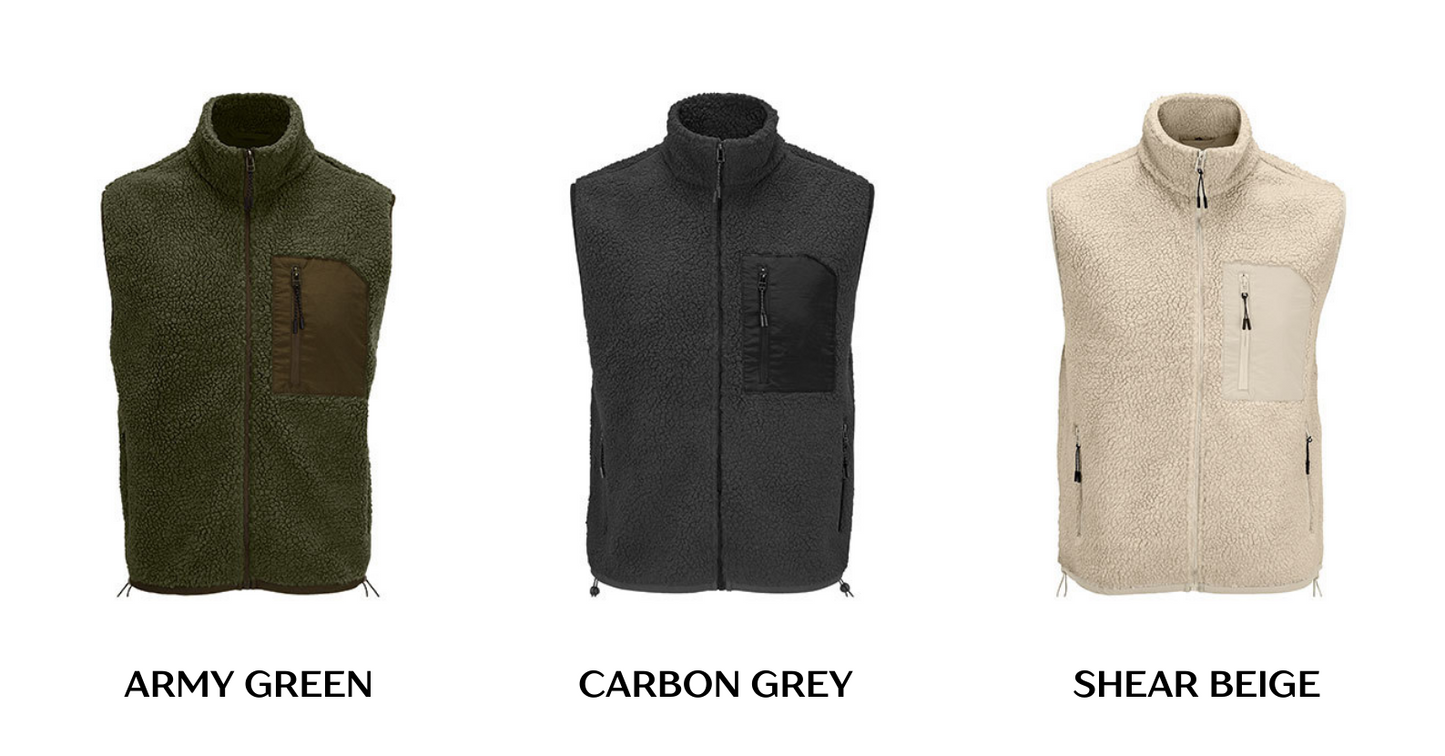 Gepersonaliseerde Teddy Sherpa Bodywarmer