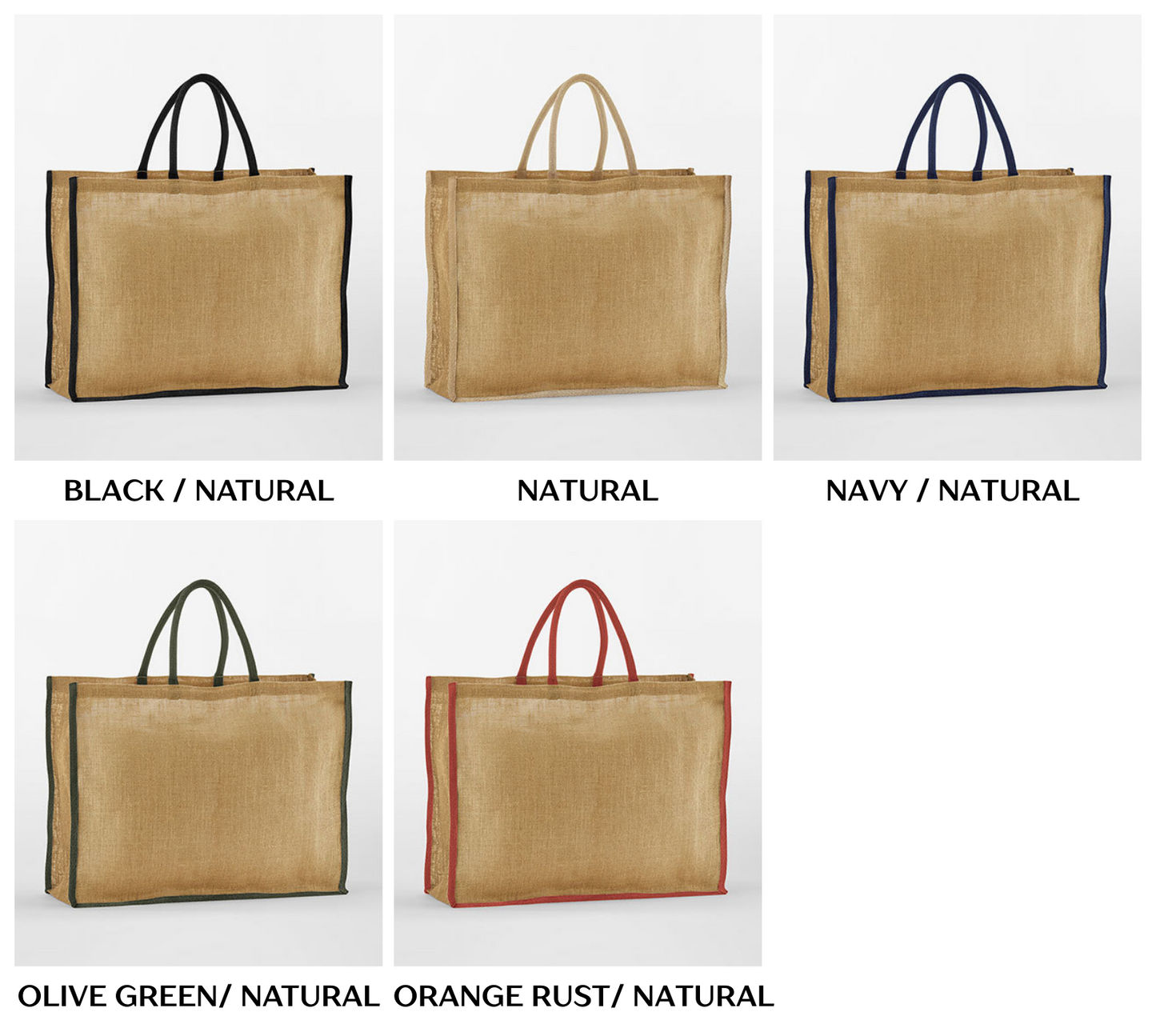 Gepersonaliseerde Jute Shopper