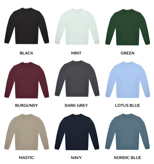 Sweater of Hoodie met Volgeborduurde Tekening of Logo - Klein (MAX 12x12cm)