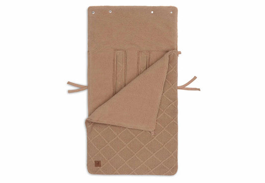 Voetenzak groep 0+ 3/5 punts gordel - Check Knit