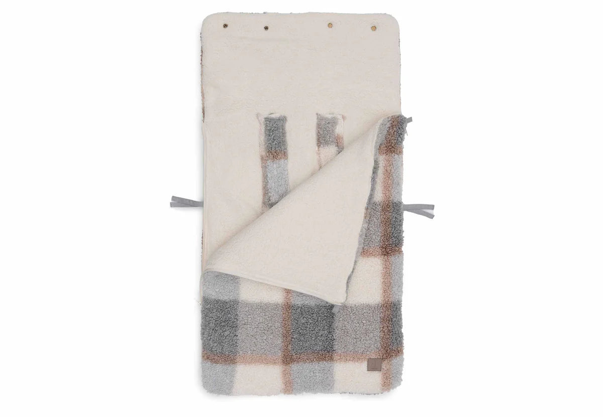 Voetenzak groep 0+ 3/5 punts gordel - Check Boucle