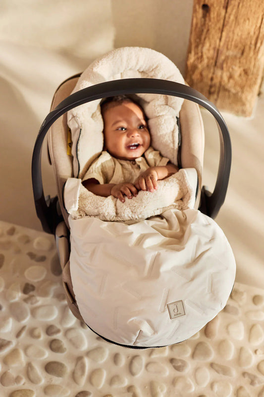 Voetenzak groep 0+ 3/5 punts gordel - Embossed