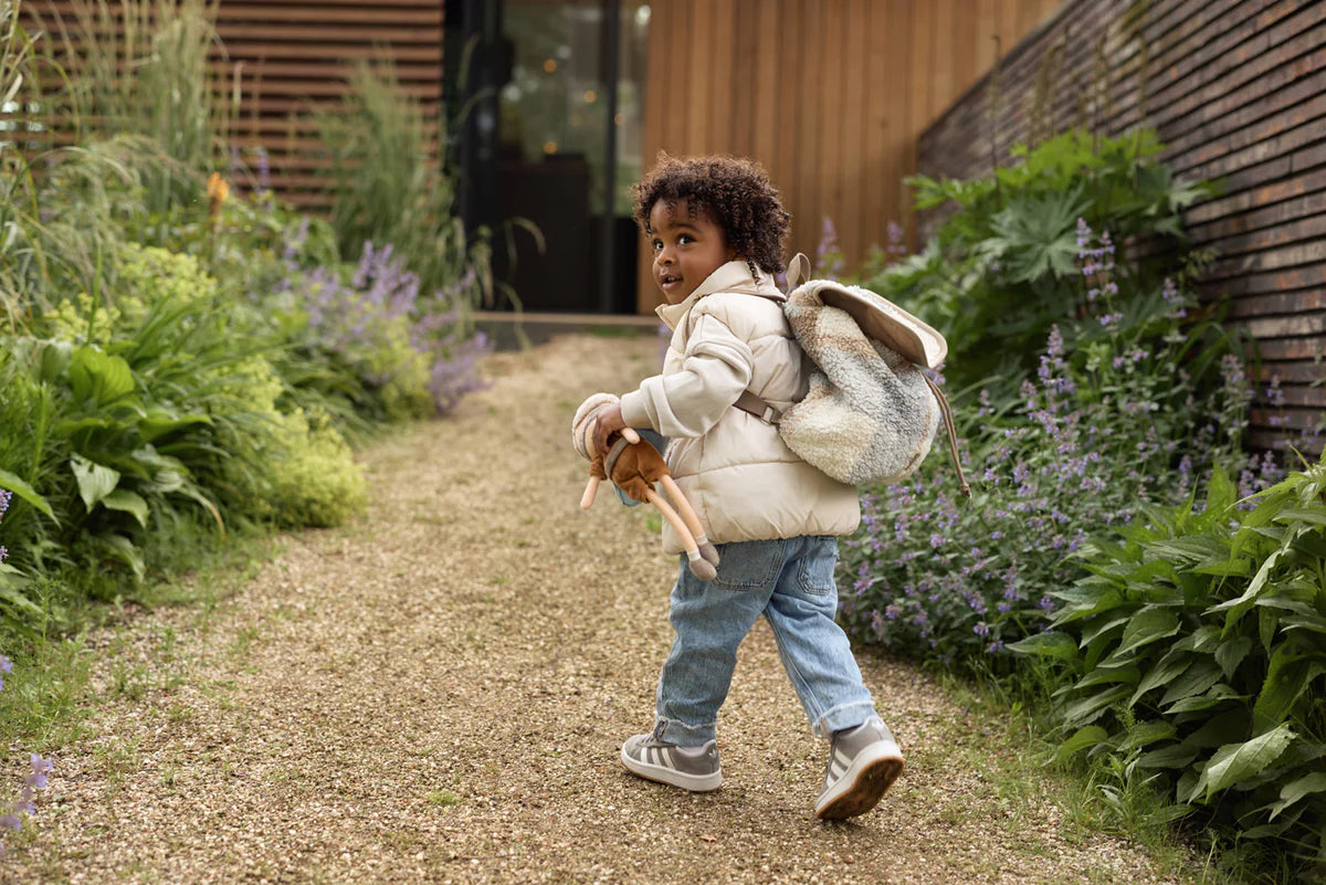 Rugtasje - Check Boucle