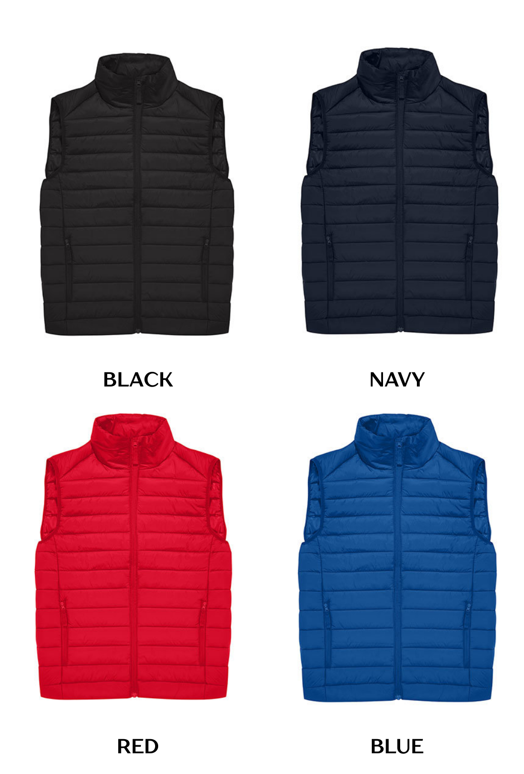 Gepersonaliseerde Gewatteerde Bodywarmer