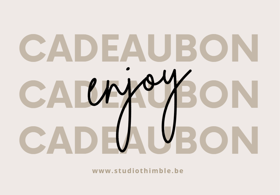 Studio Thimble Cadeaubon