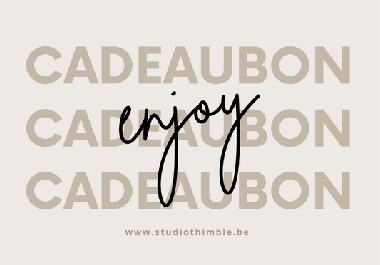 Studio Thimble Cadeaubon