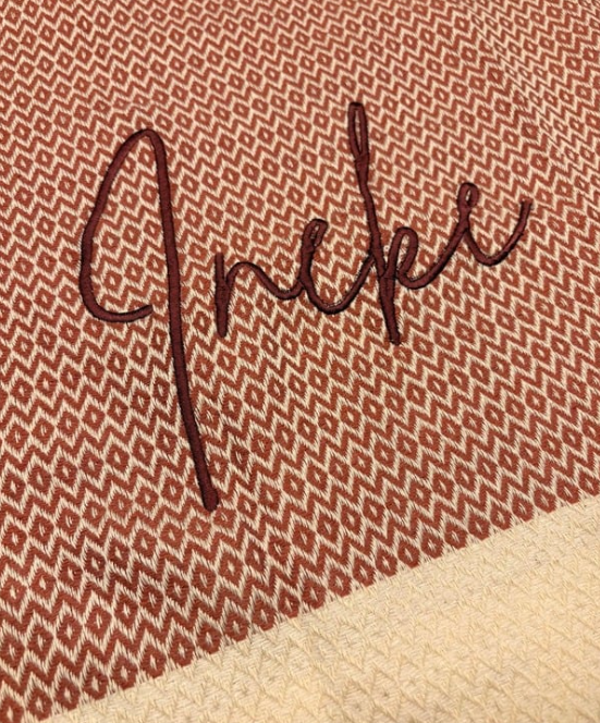 Gepersonaliseerd Saunadeken