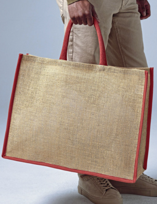 Gepersonaliseerde Jute Shopper