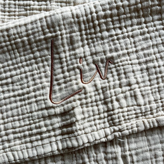 Gepersonaliseerd Geboortedekentje