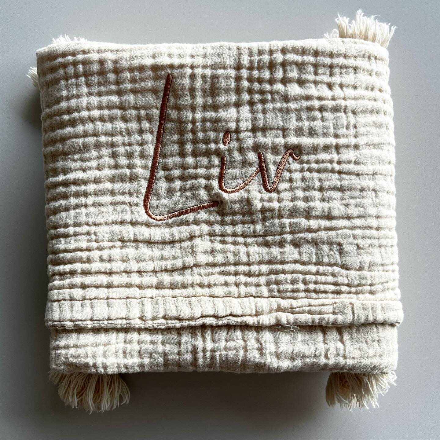 Gepersonaliseerd Geboortedekentje