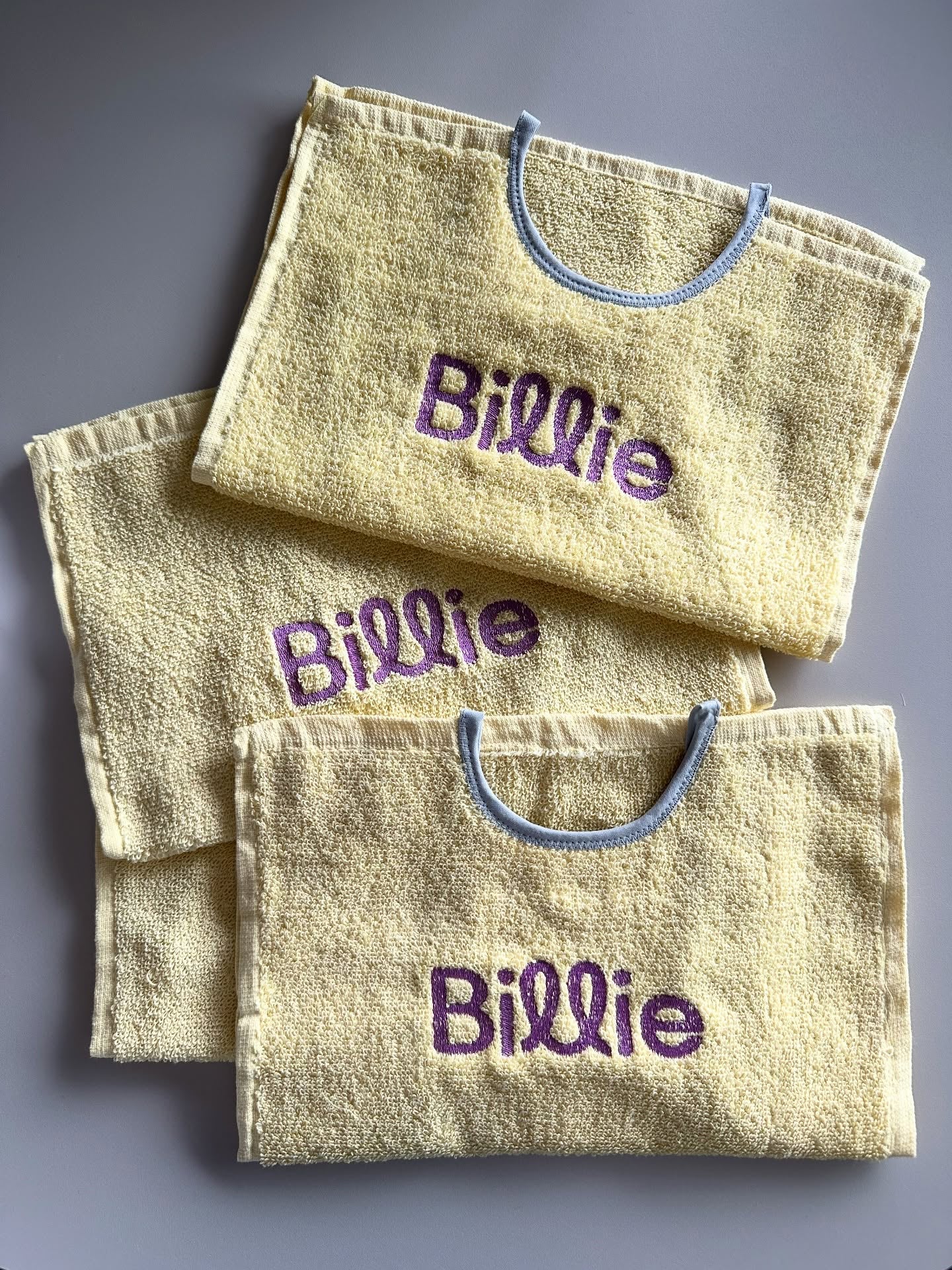 Gepersonaliseerde Slabbetjes (set van 4)